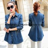 OEM Pretty Wholsale Girls Denim Jacket Women Cheap Coat