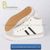 Casual and Fashion High Cutting PU Ladies' Footwear with Rubber Sole