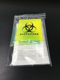 Ht-0760 Hiprove Brand Ziplock Bag for Biohazard Waste