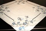 Polyester Table Cover Handmade Cutwork Fh239