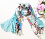 Lady Fashion Chiffon Scarf (LBC082411)