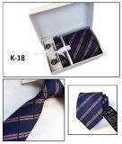 Fashionable Striped Silk/Polyester Gift Tie (K18/19/20/21)
