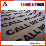 Letter Printed on Warp Knitted Fabric OEM Service Available
