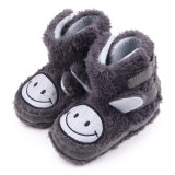 Winter Warm Plush Smiling Face Foreign Trade Baby Shoe Boots Baby Shoes