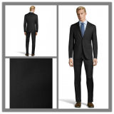 Customized Elegant Men's Cashmere Wool Slim Fit Black Trendy Suit