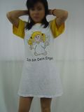 Comfortable Printed Cotton Short Sleeve Women Sleepwear