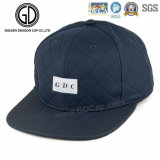 2016 Modern Cool Blue PU Leather Diamond Quilted Snapback Cap