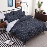 4 PCS Printing Polyester Bedding Bed Linen