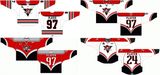 Quebec Major Jr Hockey League Drummondville Voltigeurs Customized Ice Hockey Jersey