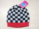 Kid's Fashion Colorful Check Knitted Hat & Scarf for Winter