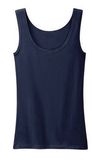 Bamboo Women's Navy Blue Tank Top