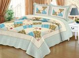 Lightweight 3 Piece Oversized Coverlet Set Bedspread Bed Cover Set