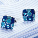 VAGULA Drop Ship Enamel Gemelos French Shirt Cuff Links 633