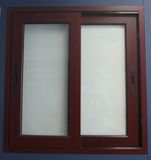 Double Glazing Triple Rail Aluminum Sliding Window with Fly Screen