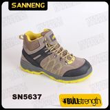 Sanneng Classic Style Suede Leather High Cut Safety Shoes (SN5637)