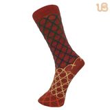 Men's Red Wool Dress Sock