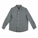 Plaid 100% Cotton Boys Clothes Kids Shirts