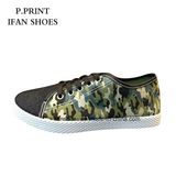 New Camouflage Canvas Shoes Good Quality Factory Shoes