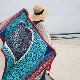 Women's Bohemian Style Printed Pashmina Shawl Scarf Cape