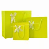 Cmyk Colorful Printing Paper Bag with Butterfly Knot