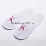 White Non-Woven Disposable Hotel Slipper