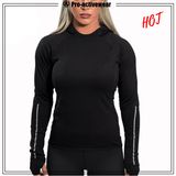 Hot Sales Customized Latest Fashion Promotional Long Sleeve Crop Hoodies