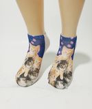 Wholesale Kids Short Socks Fashion Printed Children Cartoon Socks