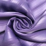 50d*50d+40d Semigloss Stripe Jacquard Spandex Satin for Nightgown and Underwear