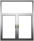 Thermal Break Aluminium Casement Window with Mosquito Net