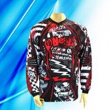 100% Polyester Man's Long Sleeve Motorcycle Wear