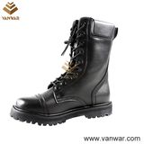 Handmade Combat Military Boots of Full Grain Leather (WCB030)