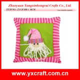 Christmas Decoration (ZY13F108-1) Santa Claus Cushion Custom Pillow