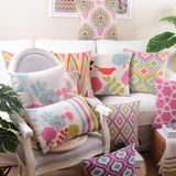 Comfortable Luxury Cotton Linen Throw Pillow