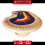 2017 New Custom Design Quality Casino Baccarat Dedicated Poker Table for 10 Player Casino Poker Games Use Ym-Ba08