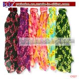 Print Cotton Scarf Wrap Ladies Shawl Girls Silk (C1027)