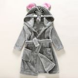 Promotional Hotel / Home Flannel / Coral Fleece Children Bathrobe / Pajama / Nightwear / Sleepwear