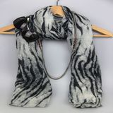 Polyester Tie-Dyeing Scarf, Girls Fashion Accessory Shawl, Scarves