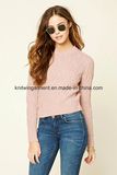 Classic Thick Needle Striped Turtleneck Women Sweater (W18-433)