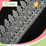 Nice Natural Color Spider Web Fabric Floral Figures Chemical Lace