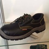 Industrial Worker Footwear Full Outsole PU/Leather Safety Shoes