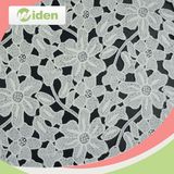 Bulk Lace Fabric Milky Polyester Lovely Flower Chemical Lace Fabric