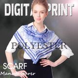 Digital Printed Polyester Scarf