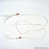 Fashion Garment Accessories Feather Tassels Belt Decoration for Dress