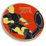 Customized Soft Enamel Souvenir Coin for Rowathon Competition