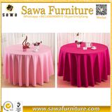 Wholesale Round Polyester Table Cloth for Wedding Banquet