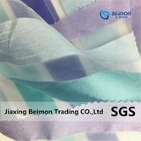 Yarn-Dyed Striped Polyester Organza by Beimon