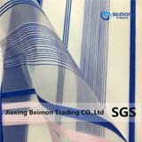 Manufacturer Production Yarn-Dyed Irregular Stripes Organza, New Style, 100%Polyester, 51GSM