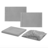 Luxurious Bed Top Sheet Set Brushed Microfiber Bedding Sheets From DPF