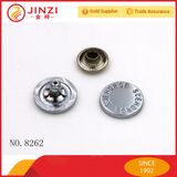 High End Metal Button with Engraving Name