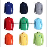 Fashion Customized Printing Men Polo Shirt Work Wear Long Sleeve